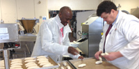 MONO's New African Sales Agent (bread production) Visits MONO' Test Bakery
