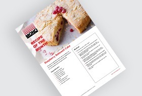 MONO Raspberry Bakewell Cake MONO Raspberry Bakewell Cake