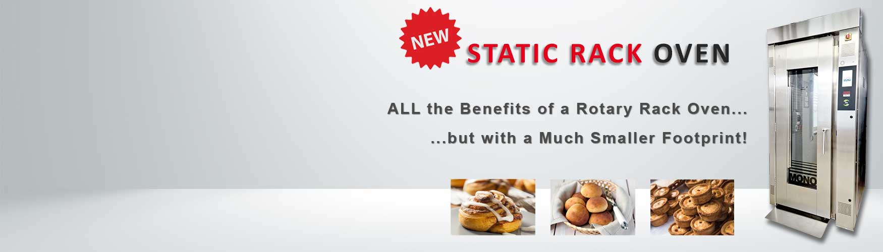 NEW STATIC RACK OVEN